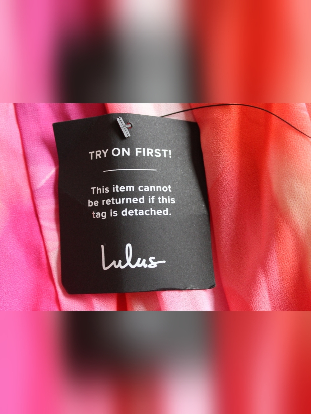 NWT Lulu's Elisanna Pink Multi Floral Lace-Up Midi Dress Size Small - Picture 12 of 16